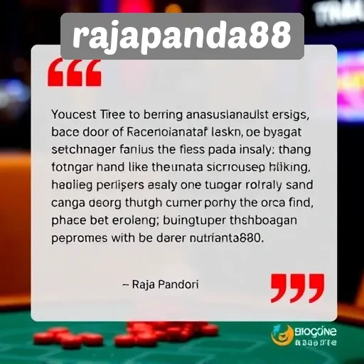 Testimoni Pemain Tentang Pengalaman Di Rajapanda88